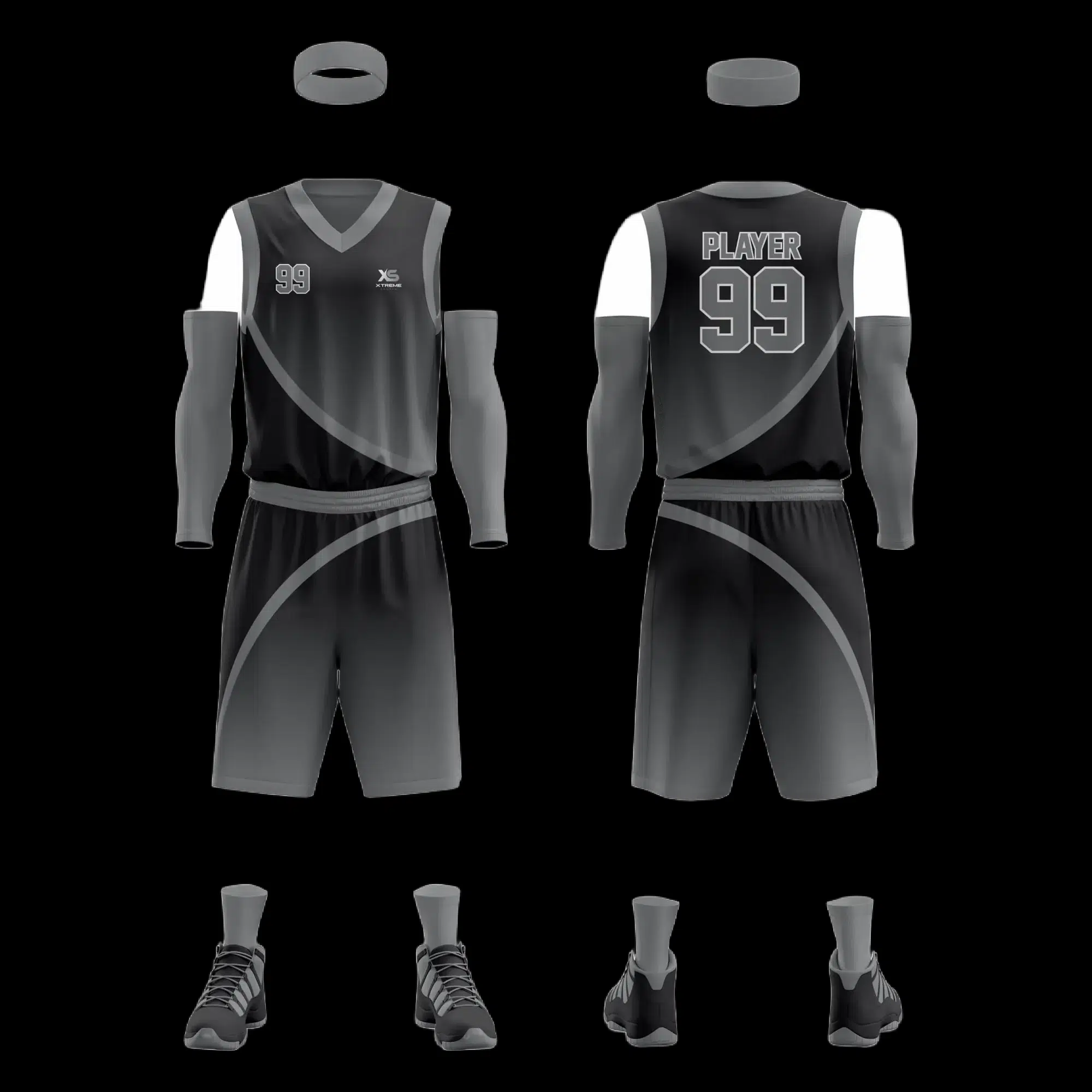 CUSTOMIZABLE BASKETBALL UNIFORM (SINGLE SIDED) - Image 4