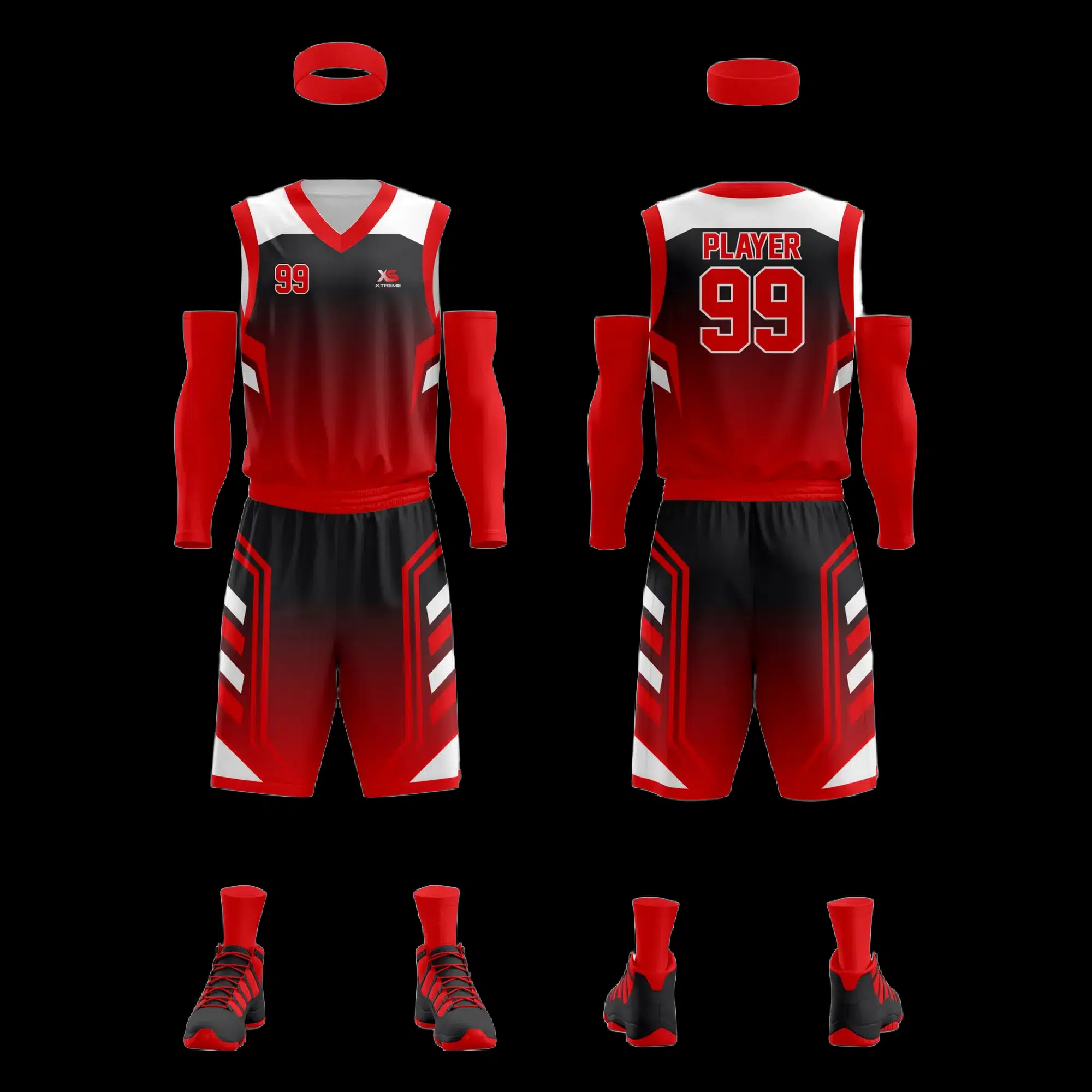 CUSTOMIZABLE BASKETBALL UNIFORM (SINGLE SIDED) - Image 5