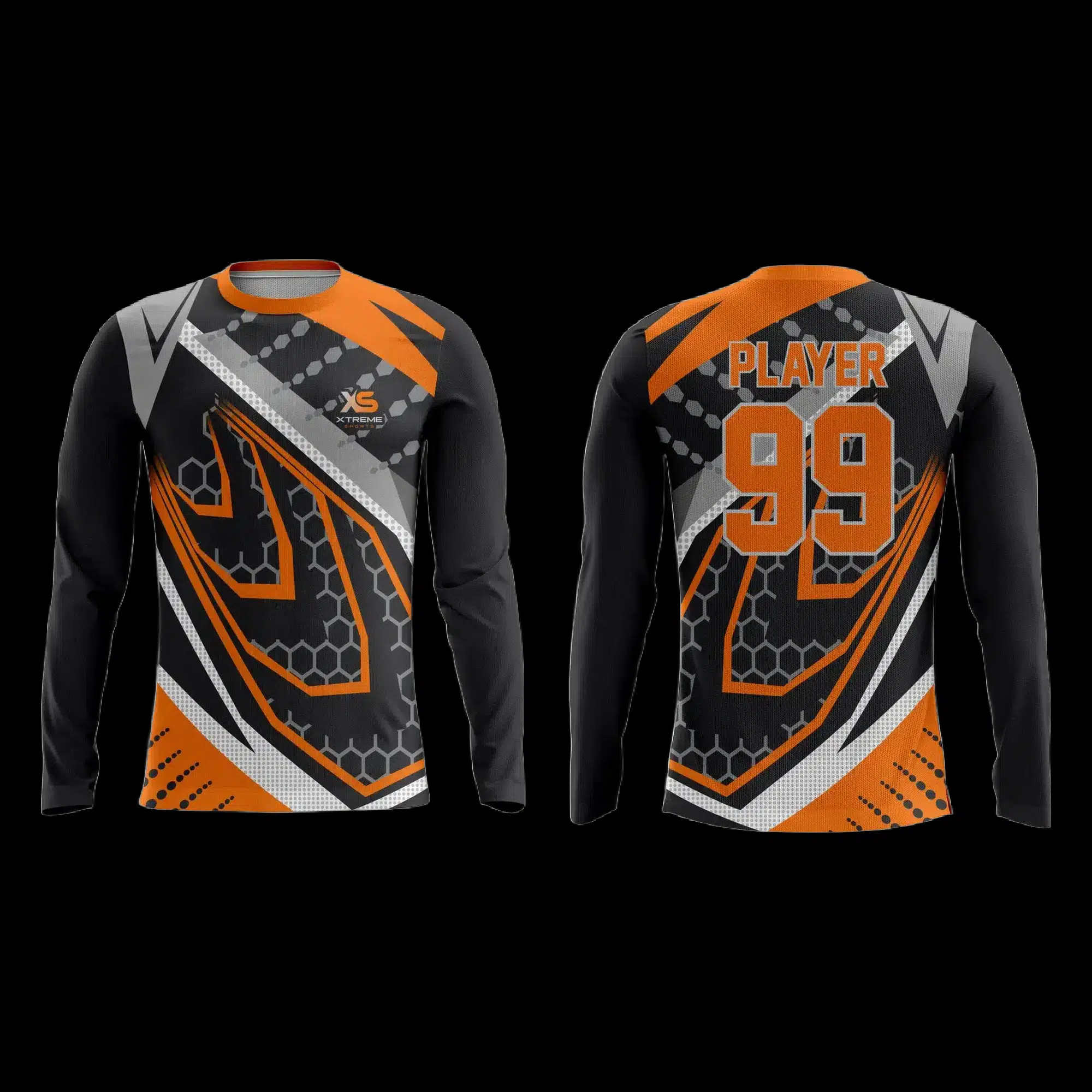 CUSTOMIZABLE LONG SLEEVE SHIRTS (WARM-UP TOPS) - Image 3
