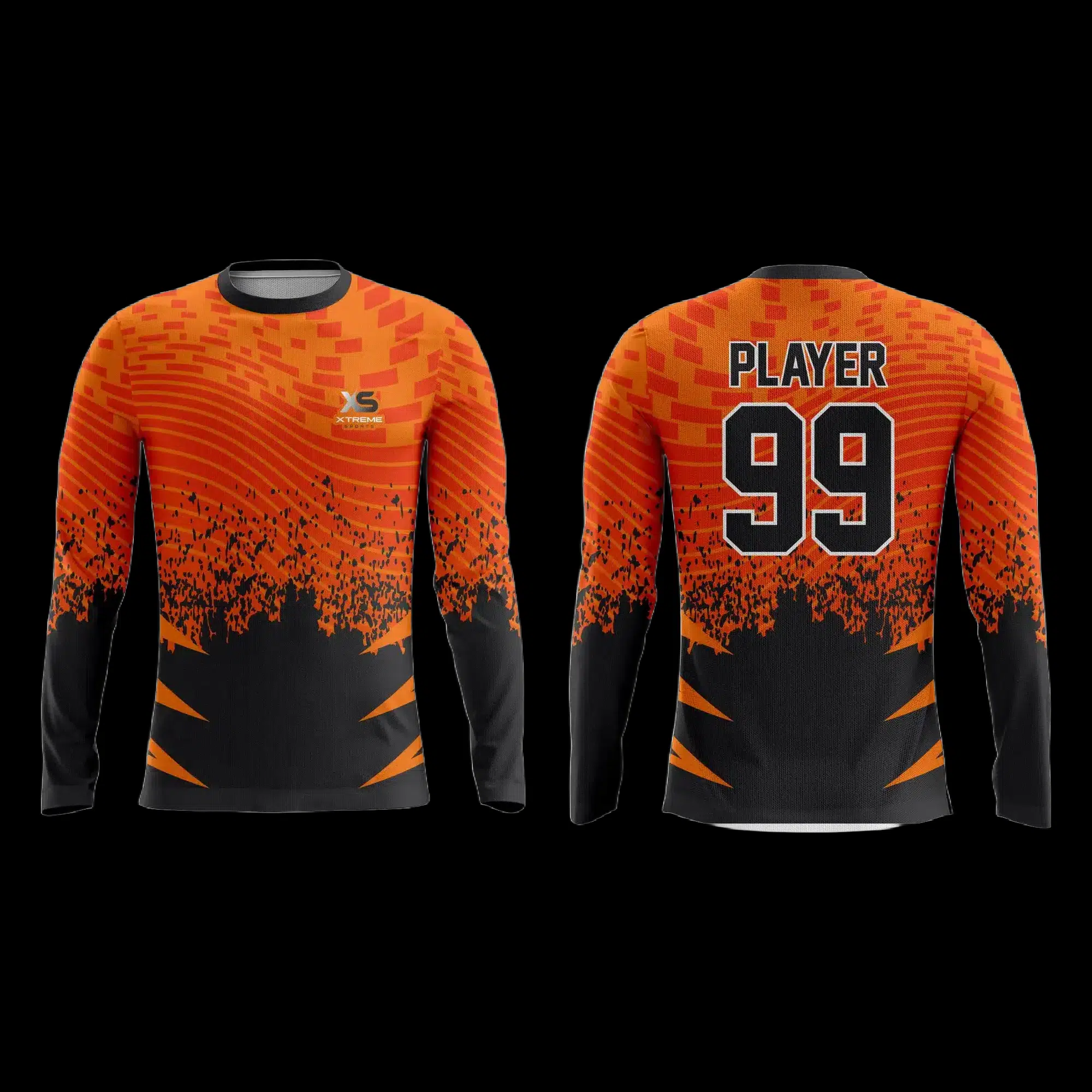 CUSTOMIZABLE LONG SLEEVE SHIRTS (WARM-UP TOPS) - Image 2