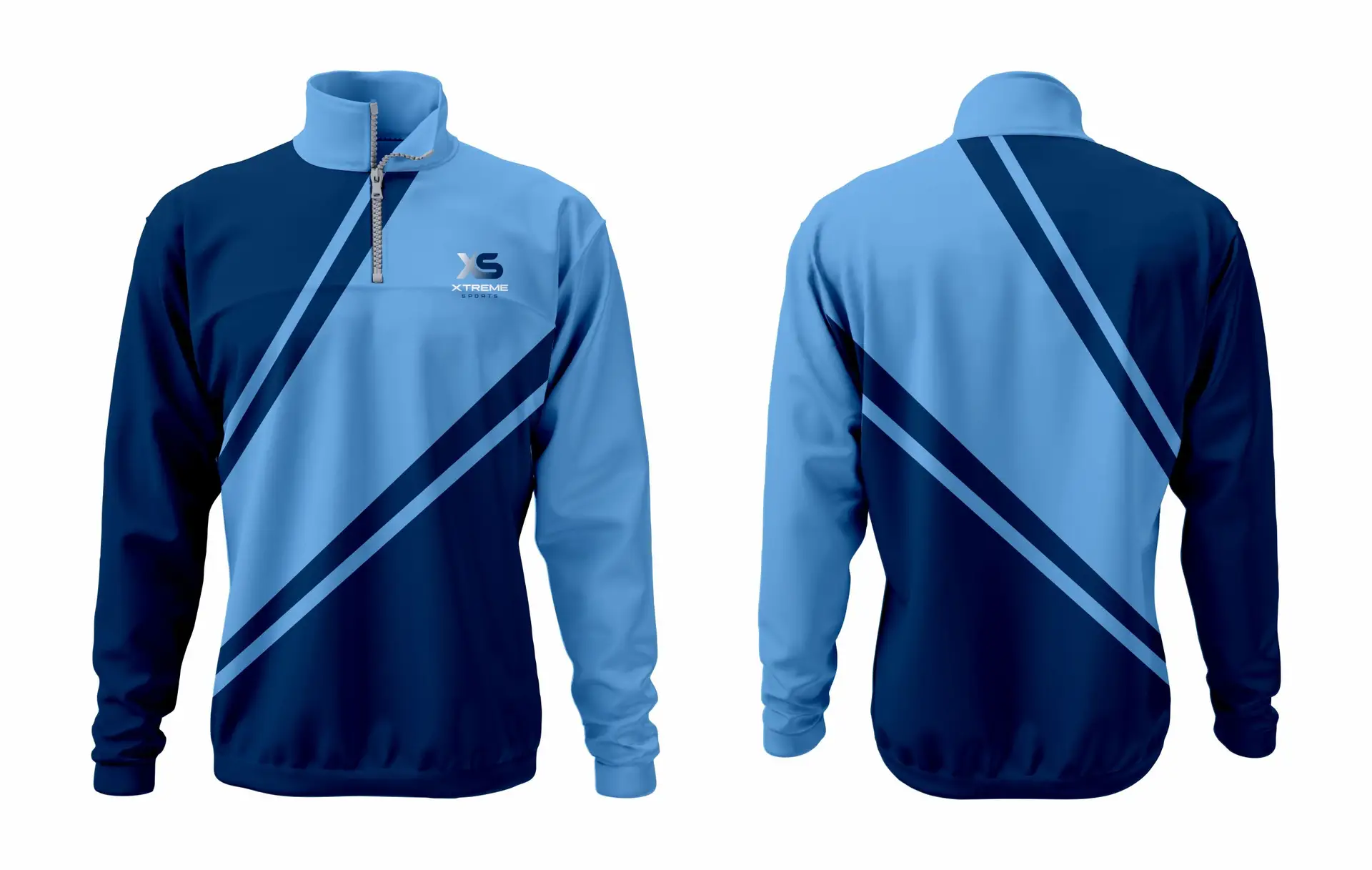 CUSTOMIZABLE HALF ZIP HOODIES